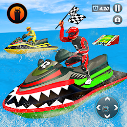 Water Jet Ski Boat Racing 2019 Speed Boat Racer