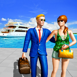 افتراضية رجل اعمال الملياردير عائلة مغامرة