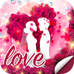Love Roses Stickers For WhatsApp - Kiss GIF