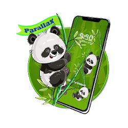 Cute Panda APUS Live Wallpaper