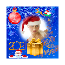 Christmas Photo Frame - New year Photo Frame 2021