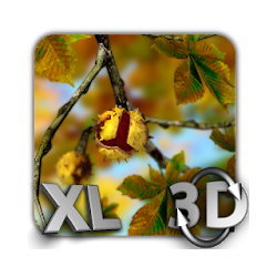 Autumn Leaves in HD Gyro 3D XL  Parallax Wallpaper