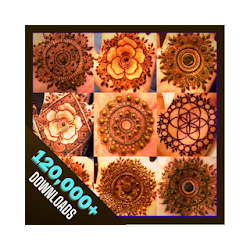 Gol Tikki Mehndi Designs 2020 Offline تنزيل Gol Tikki Mehndi Designs 2020 Offline Free لـ Android