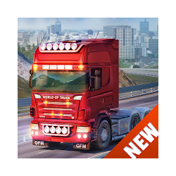 World of Truck - Euro Cargo Driver Simulator تنزيل World of Truck - Euro Cargo Driver Simulator Free لـ Android
