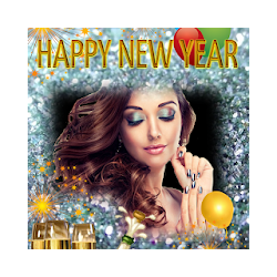 Happy New Year  2020 Photo Frames With Stickers