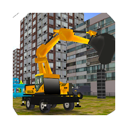 Excavator Crane Construction