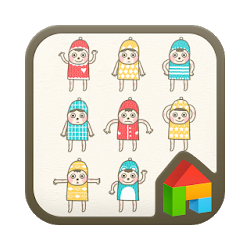 Knit Man Dodol launcher theme