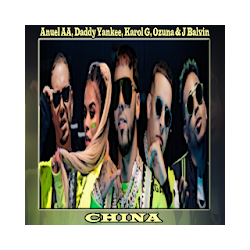 Anuel AADaddy YankeeKarol GOzunaJ Balvin-China