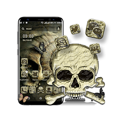 Fantasy Skull Launcher Theme