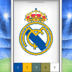 Football Logo Color by Number - Soccer Pixel Art 1573754 v1.0.5