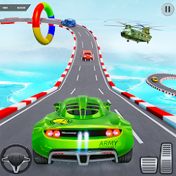 Army Car Stunt Game Mega Ramp Car Stunts
