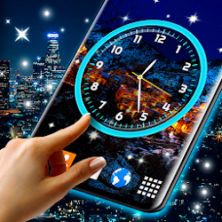 Night Sky Clock HD Pro  4K Live Wallpaper Themes