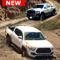 لعبة Offroad Pickup Truck Simulator 4x4 Uphill Drive 3D