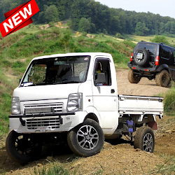 لعبة Uphill Pickup Truck Driving Simulator Offroad 2020