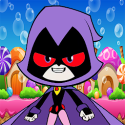 لعبة Raven titans go jungle Adventure run Jump  Run