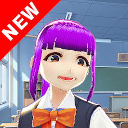 لعبة ハイスクールガールズシミュレーター2020 School Simulator