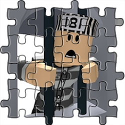 لعبة Obby Escape from Prison - Roblx Jigsaw Game