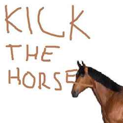 لعبة kick the horse
