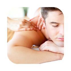 Sensual back massage