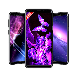 تطبيق Purple Wallpaper