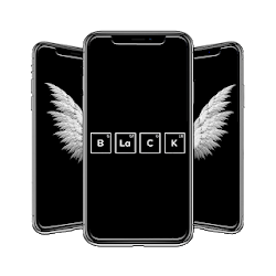 تطبيق Black Wallpaper