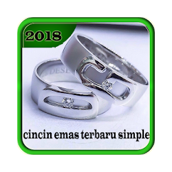 cincin emas terbaru simple