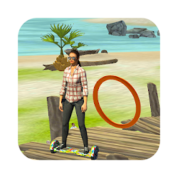 Hoverboard Mountain Hill Stunts