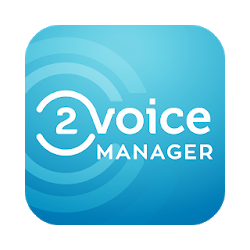 تطبيق 2VOICE Manager