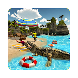 لعبة Crocodile Rampage Beach War 2019