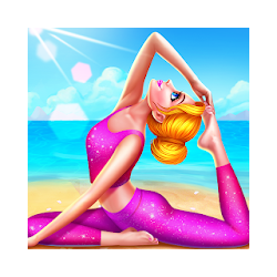 لعبة Fitness Makeup Salon - Yoga Girls Dressup