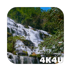 4K Waterfall Video Live Wallpaper