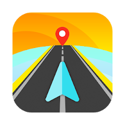 GPS حي خريطة اتجاه التنقل - شارع رأي 3D