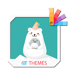 Pola Bear xperia Theme تنزيل Pola Bear xperia Theme Free لـ Android