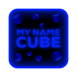 My Name Cube Live Wallpaper