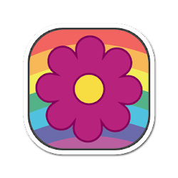 Twisted Flowers Live Wallpaper