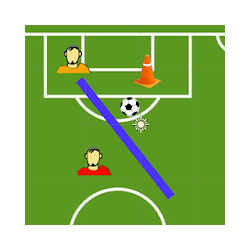 Pizarra de entrenamiento de Fútbol