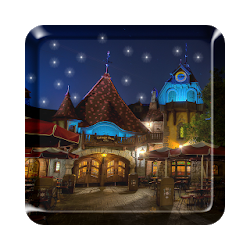 USA Snow Night Live Wallpaper