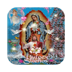 Virgen De Guadalupe Dulce Sueños Fondo Animado
