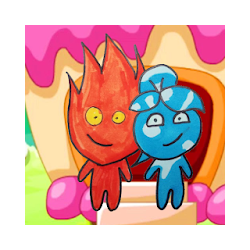 لعبة Fireboy Watergirl  - Mystery Temple