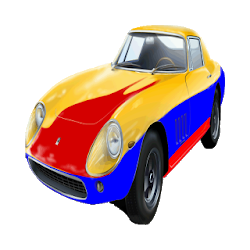 سيارات صفحات التلوين