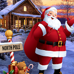 لعبة Christmas Santa Crazy Kart Gift Delivery Game 2020