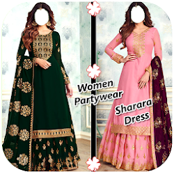 Women Partywear Sharara Dress Suits