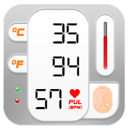 Body Temperature Tracker  Thermometer Fever Log