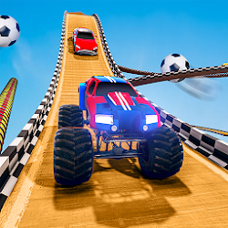 لعبة Mega Ramp Car Racing Stunts Muscle Car Games 2020