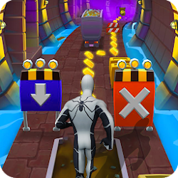 لعبة Super Heroes Running  Subway Spider Runner