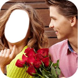 Happy Couple Photo Frame