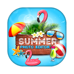 محرر الصور الصيفي - إطارات وملصقات للصور