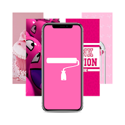 تطبيق Pink Wallpapers HD