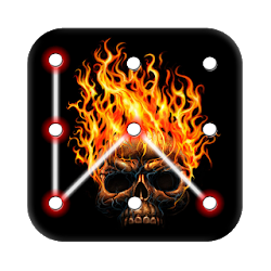 الجمجمة نمط قفل الشاشة