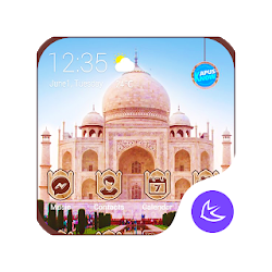 Taj Mahal theme  wallpaper تنزيل Taj Mahal theme  wallpaper Free لـ Android